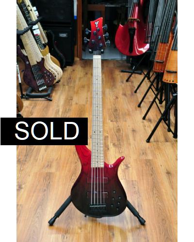 F Bass BN5 Fade Red